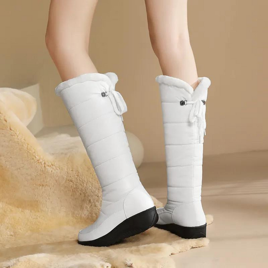 WW | Women's Knee-High Winter Boots with Warm Fur Lining