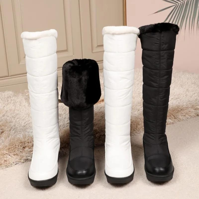 WW | Women's Knee-High Winter Boots with Warm Fur Lining