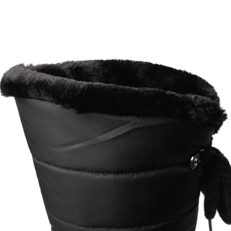 WW | Women's Knee-High Winter Boots with Warm Fur Lining