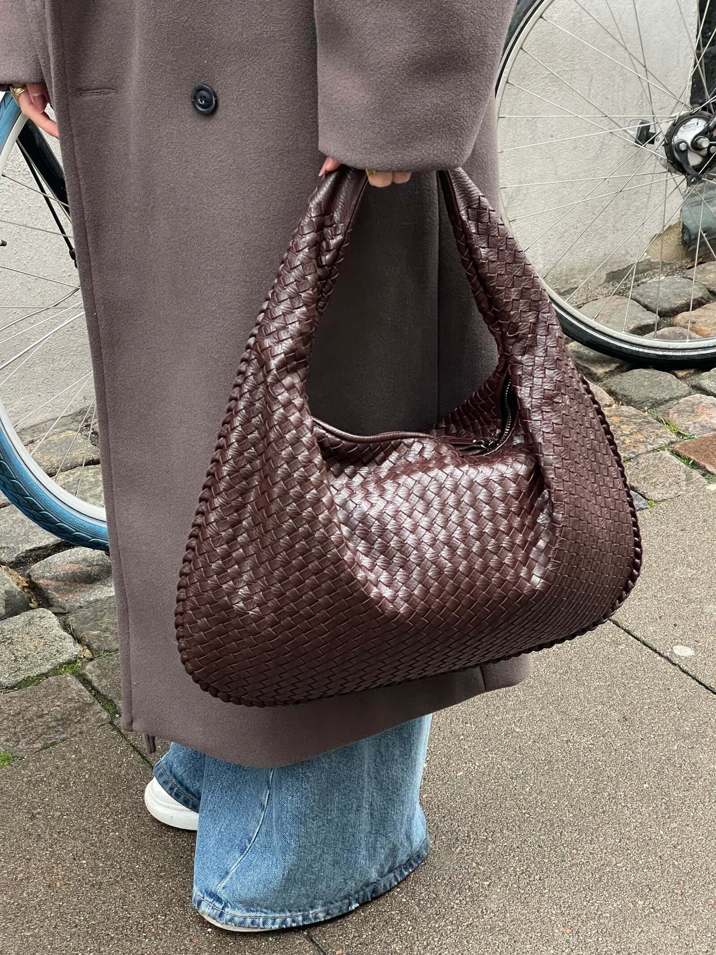 WW | Large Braided Hobo Bag