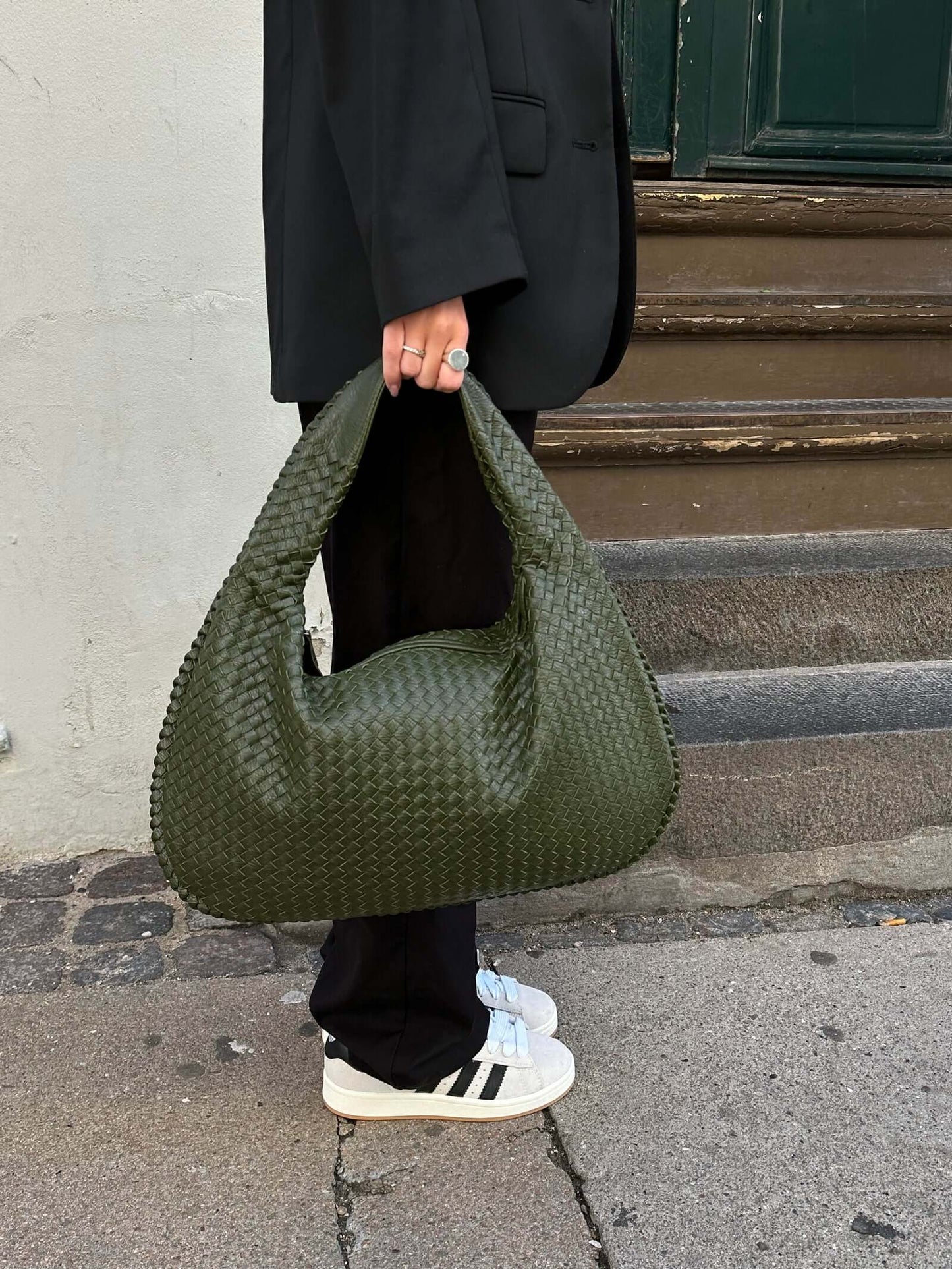 WW | Large Braided Hobo Bag