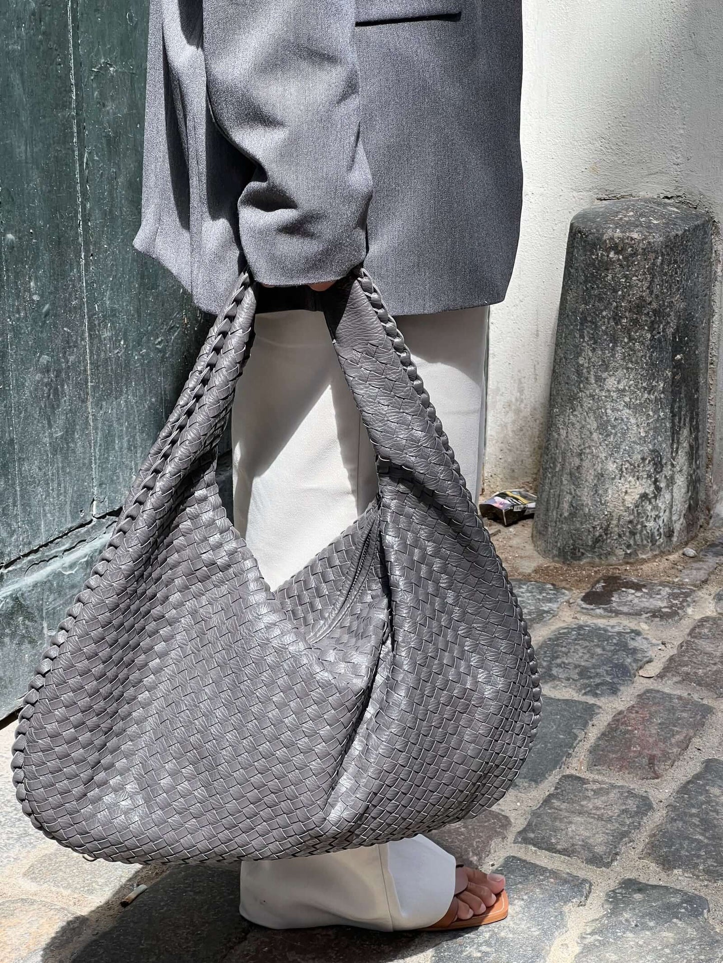 WW | Large Braided Hobo Bag