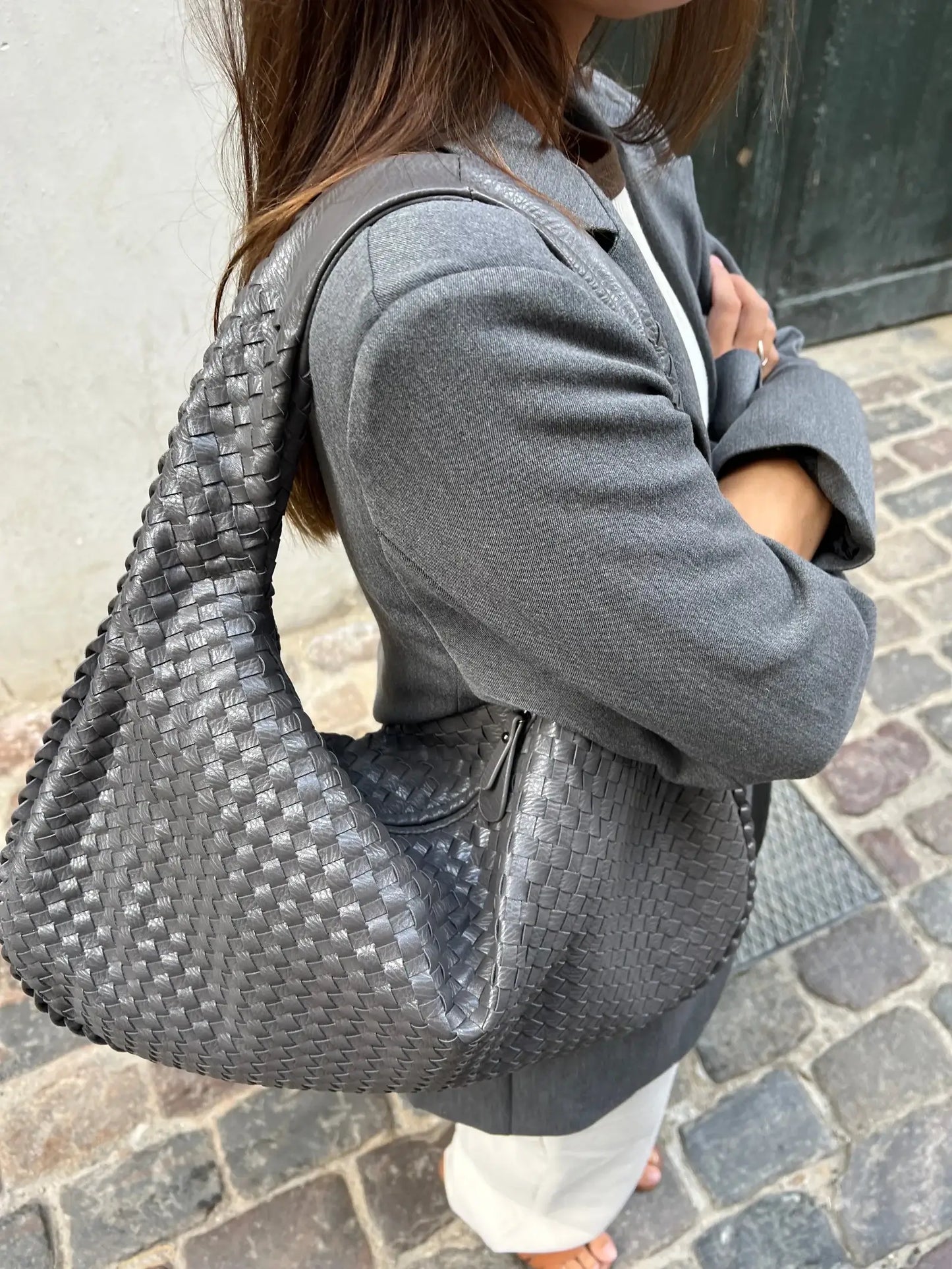 WW | Large Braided Hobo Bag
