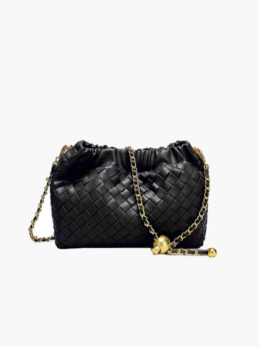 WW | Luxuriöse Damen Tasche Mit Goldener Kette