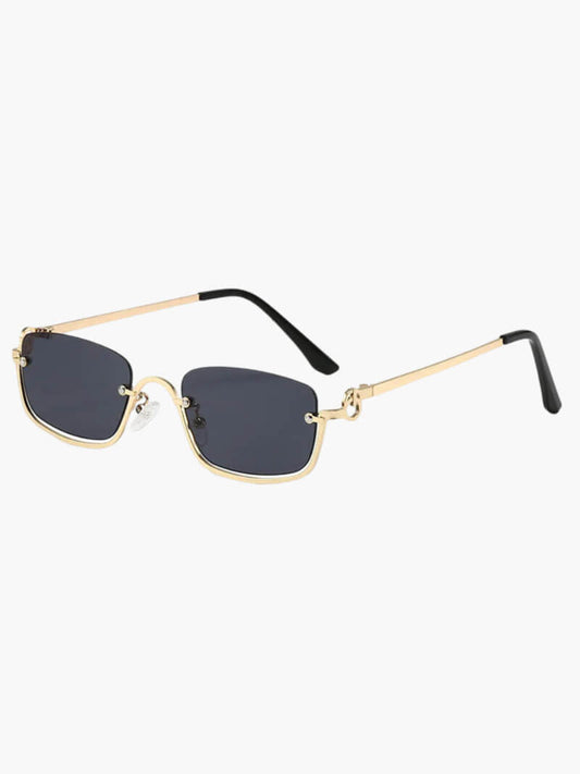 WW | Luxus Sonnenbrille Zeitloses Design Mit Goldfinishing