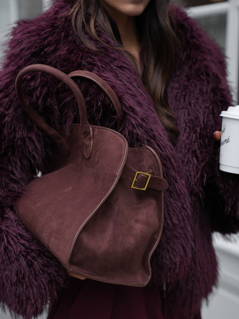 WW | Bag Made of High-Quality Suede