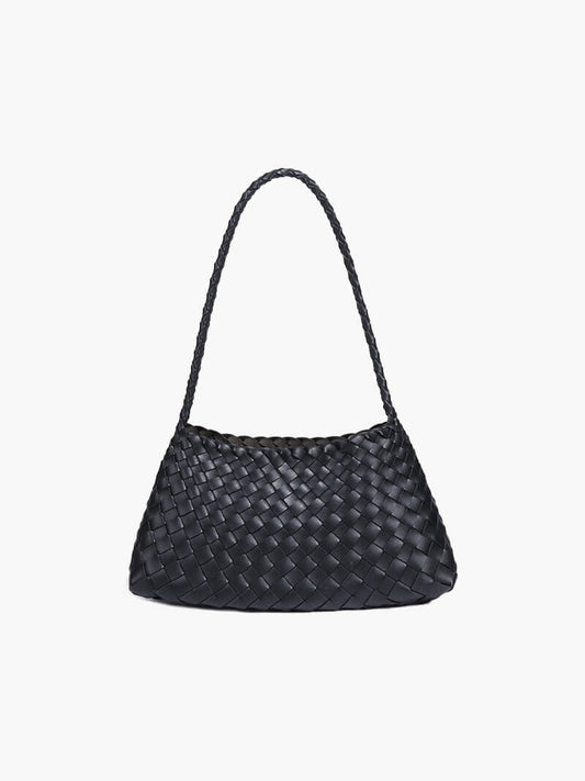WW | Schultertasche Mit Geflochtenem Design