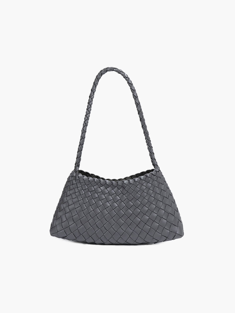 WW | Shoulder Bag With Woven Design