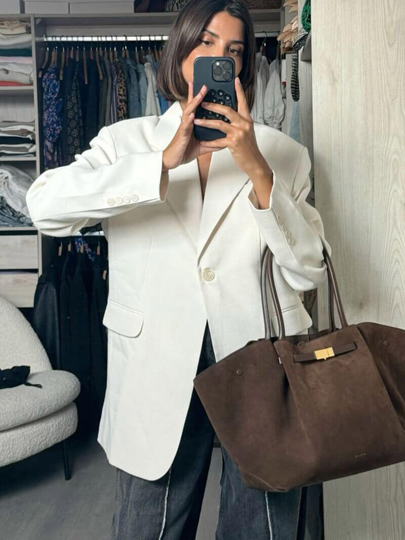 WW | Modern Women's Suede Bag