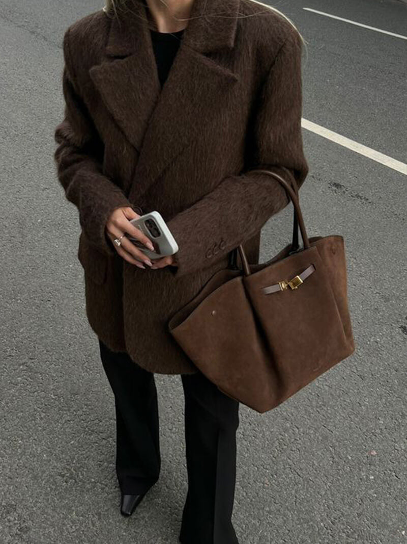WW | Modern Women's Suede Bag