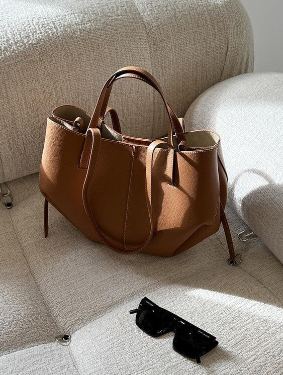 WW | Luxuriöse Leder Shopper