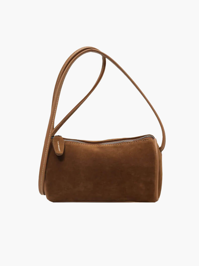 WW | Soft Brown Suede Bag