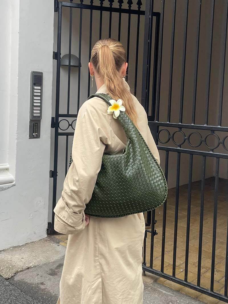 WW | Large Braided Hobo Bag