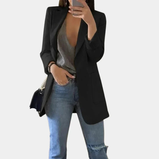 WW | Langer Slim Fit Blazer Damen