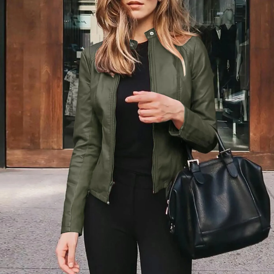 WW | Biker Jacket for Women Short
