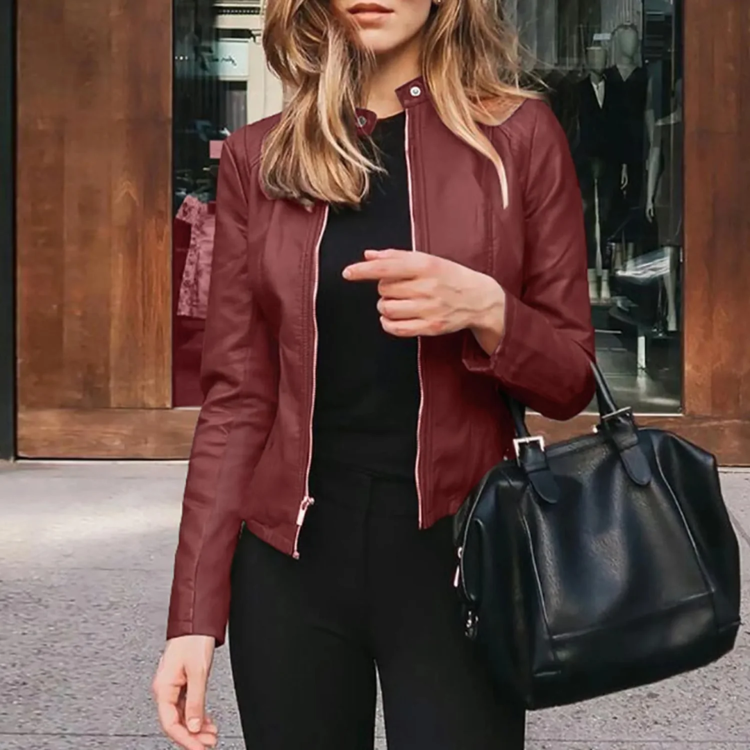 WW | Biker Jacket for Women Short