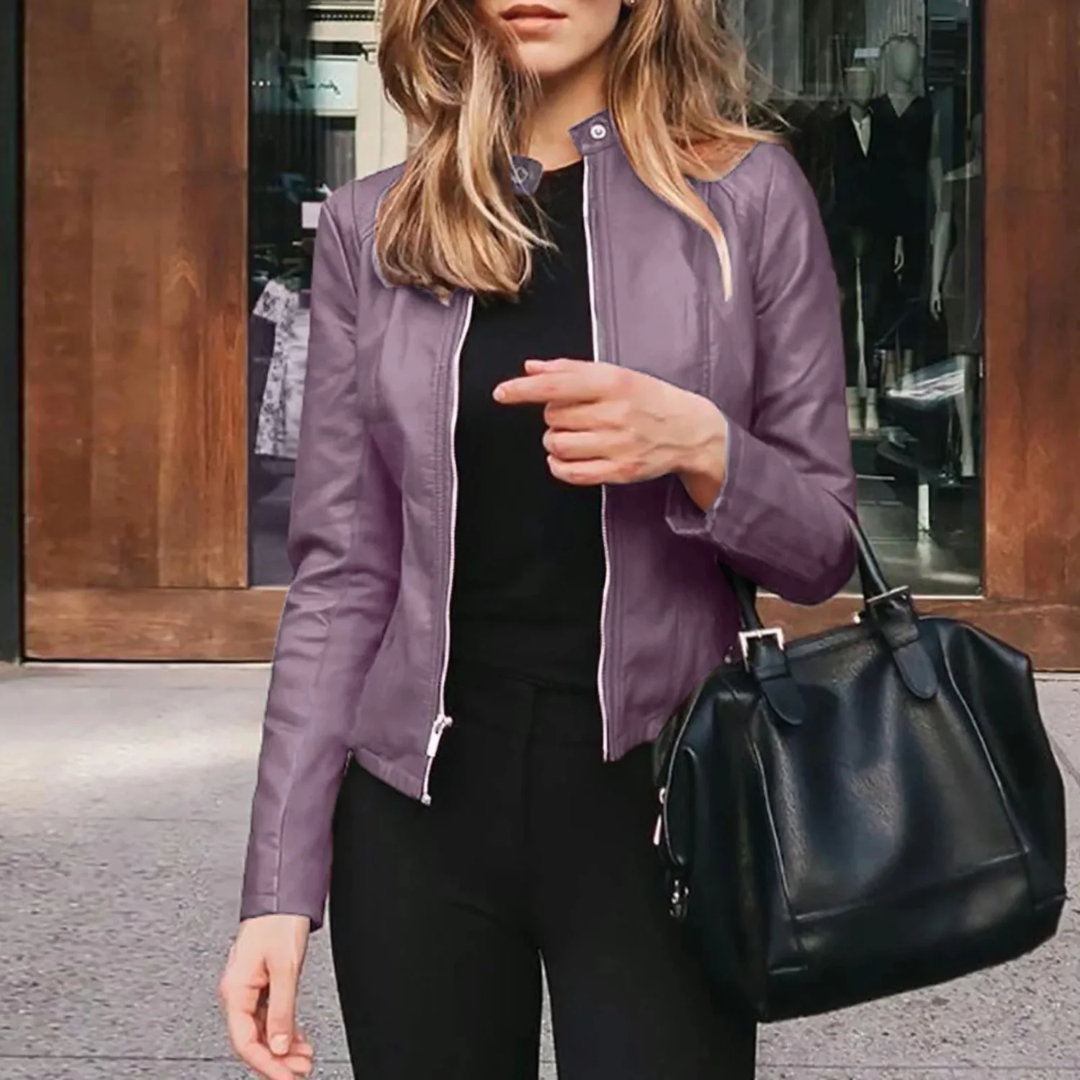 WW | Biker Jacket for Women Short