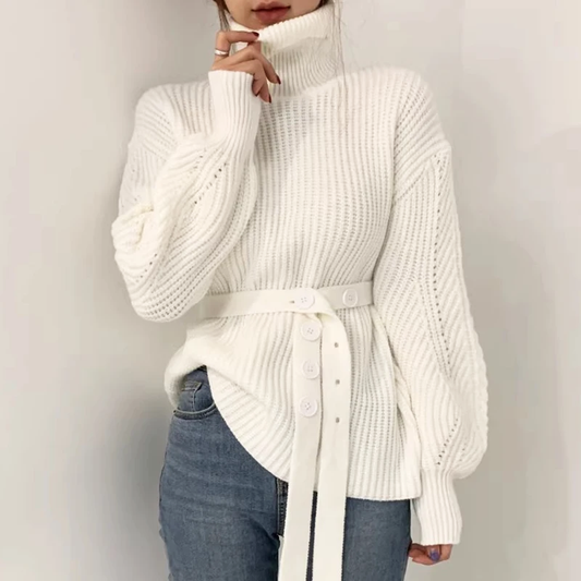 WW | Eleganter Damen Rollkragenpullover