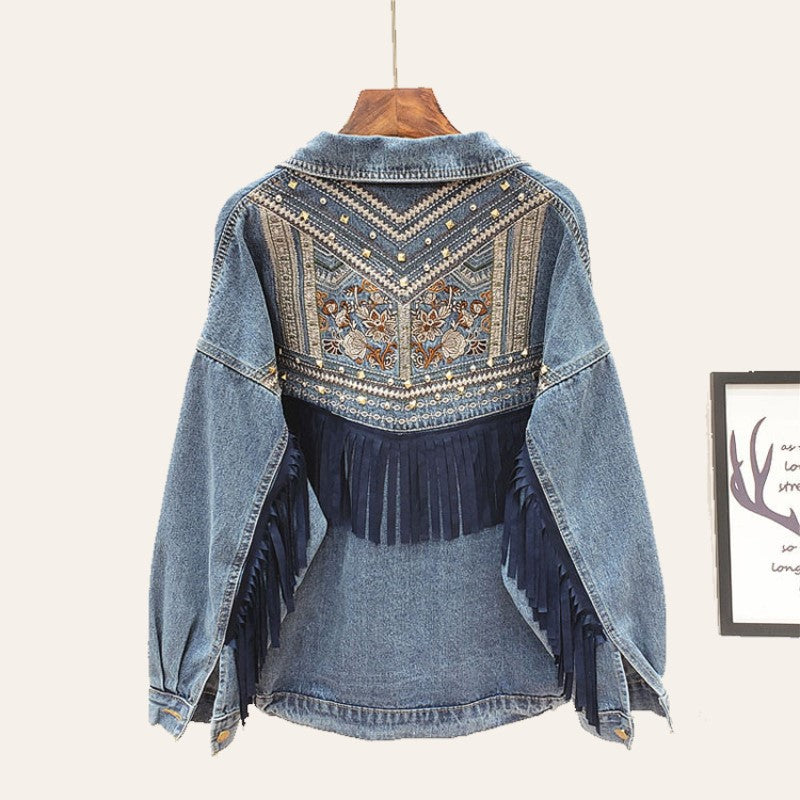 WW | Boho Quasten Übergröße Damenjacken