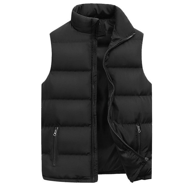 WW | Winter Vest Men - Men's Vest With Zipper