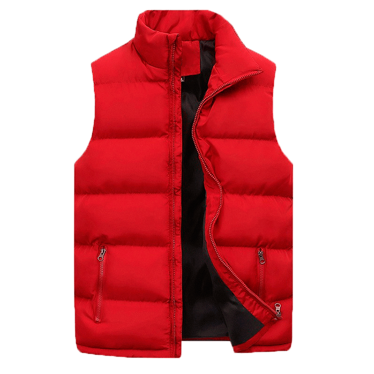 WW | Winter Vest Men - Men's Vest With Zipper