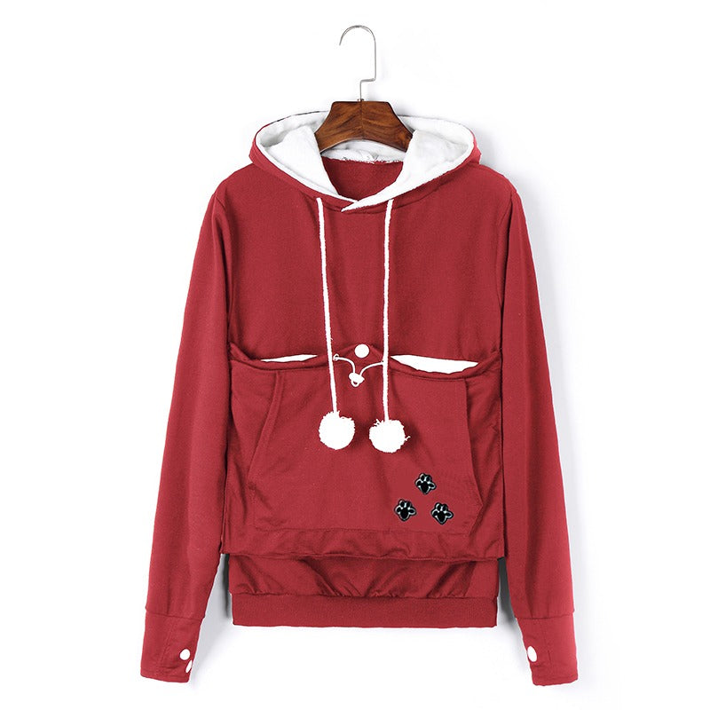 WW | Stylischer Hoodie mit Tierbauch
