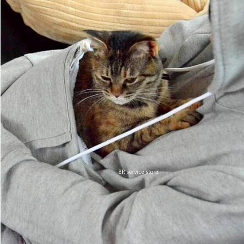 WW | Stylischer Hoodie mit Tierbauch