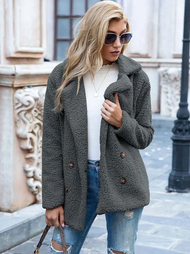 WW | Warm Teddy Coat for Women