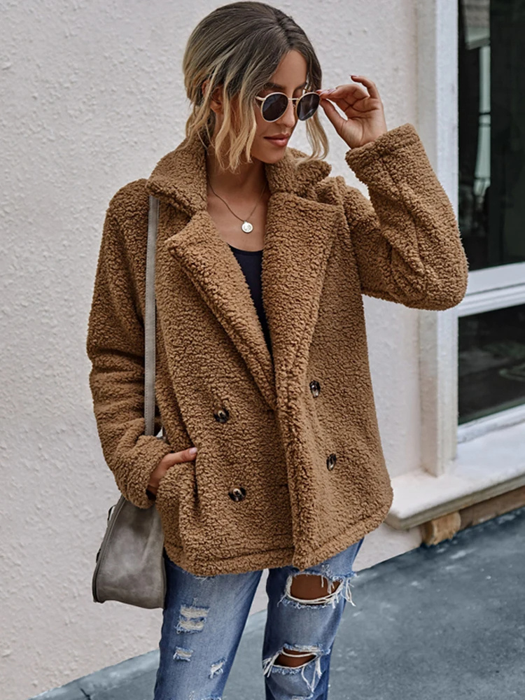 WW | Warmer Teddy-Mantel für Frauen