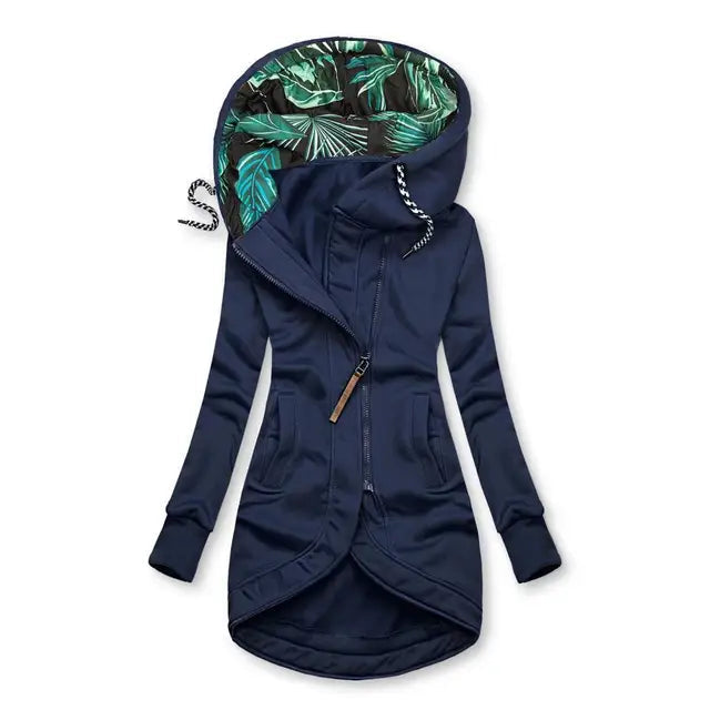 WW | Lange Winterjacke Damen - Wattierte Jacke