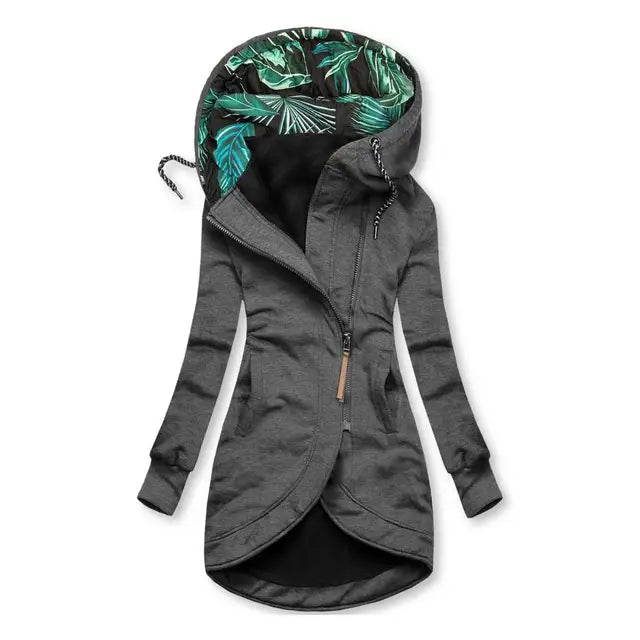WW | Lange Winterjacke Damen - Wattierte Jacke