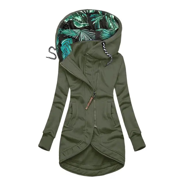 WW | Lange Winterjacke Damen - Wattierte Jacke