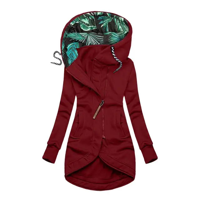 WW | Lange Winterjacke Damen - Wattierte Jacke