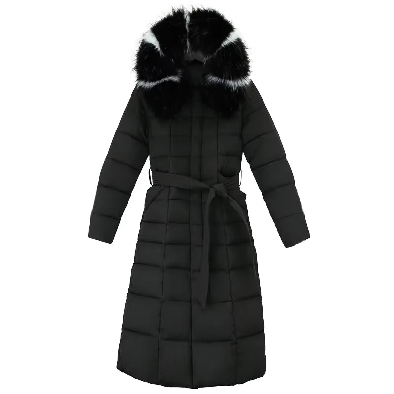 WW | Women's Long Winter Jacket with Fur Collar