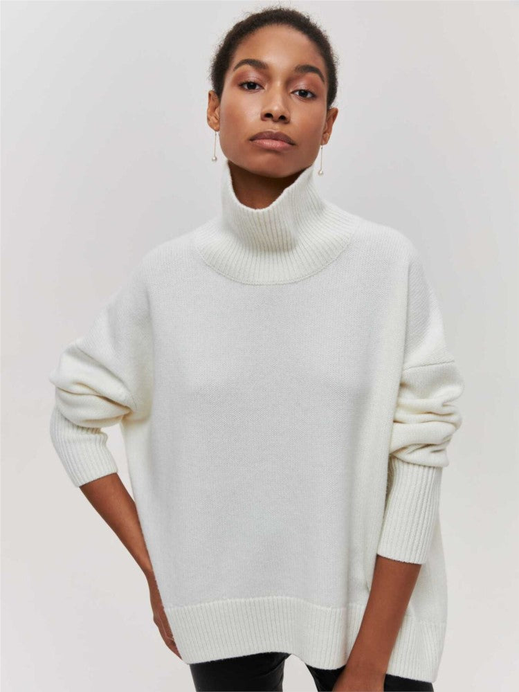 WW | Stilvoller Damen Rollkragenpullover