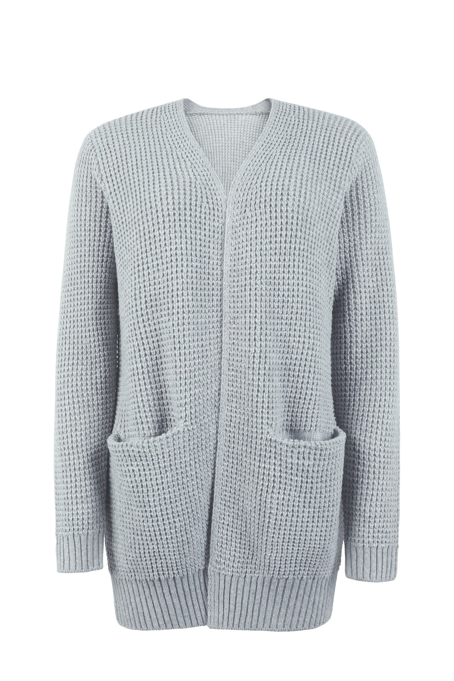 WW - Women's WW with long sleeves, open front, and pockets