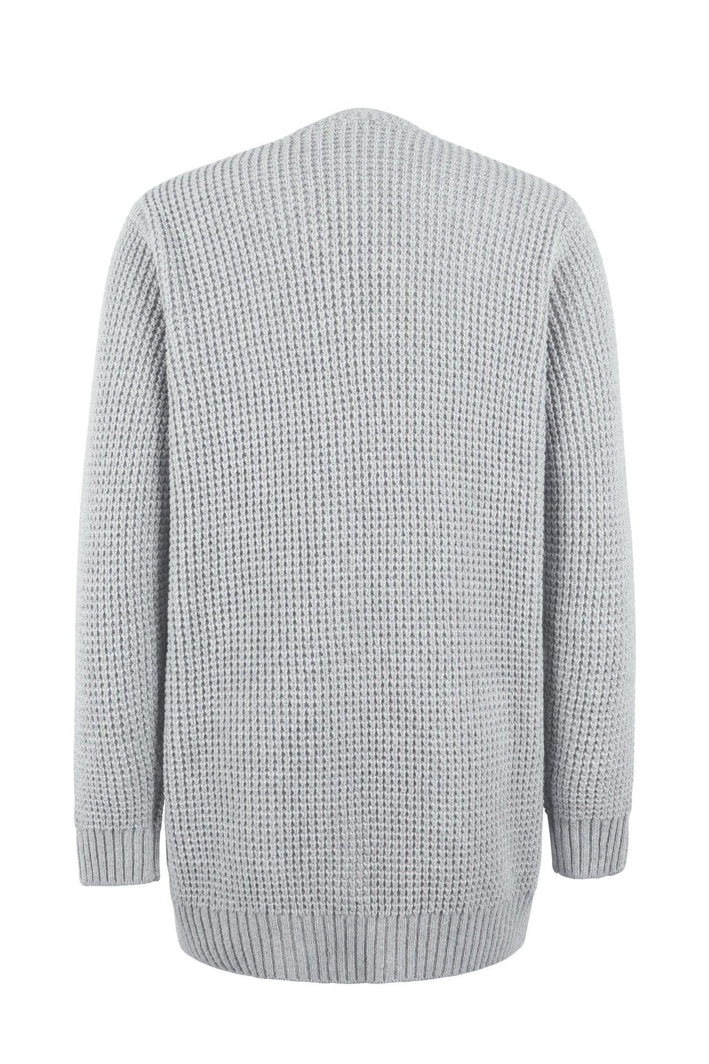 WW - Women's WW with long sleeves, open front, and pockets