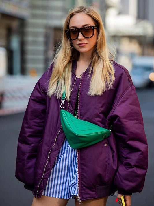 WW | Stylish Oversized Bomber Jacket