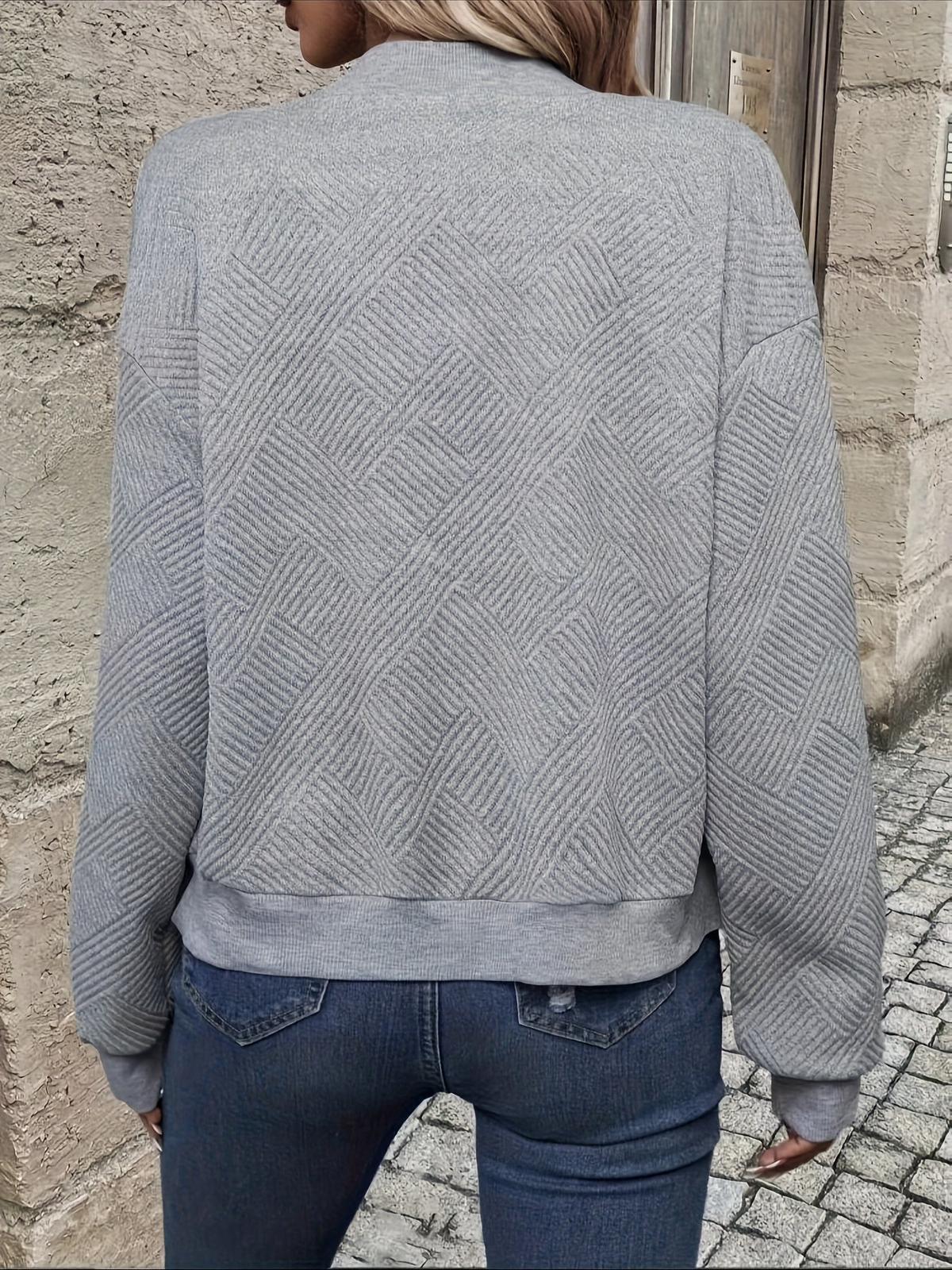 WW | Stylische Damen Zip up Jacke Für Herbstmode