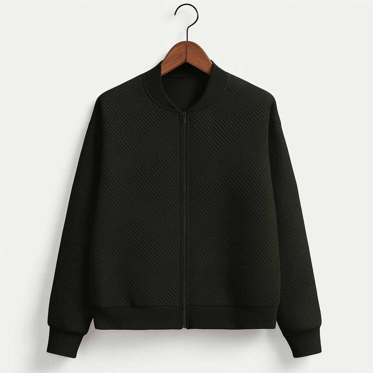 WW | Stylische Damen Zip up Jacke Für Herbstmode