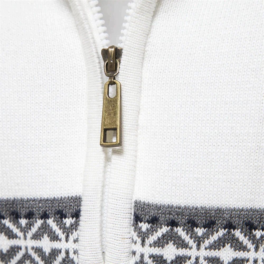 WW | Sweatshirt - Men's Retro-Pattern Sweatshirt with Comfortable and Unique Design