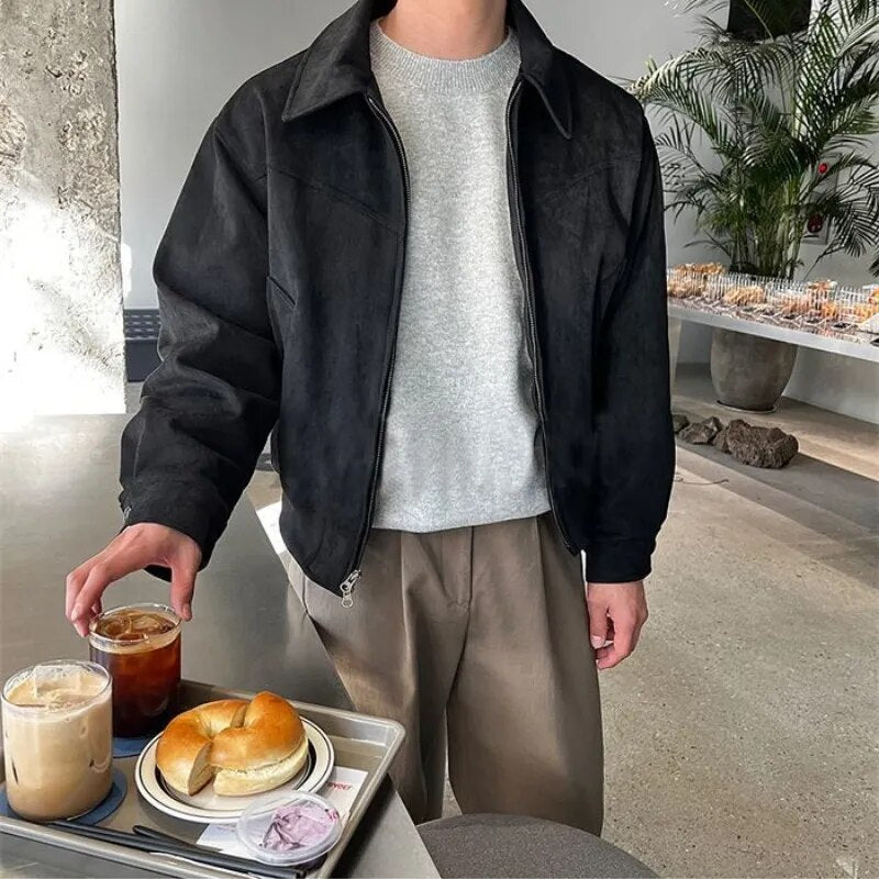 WW | Wine Harvest Zipper Jacket Fall Jacket