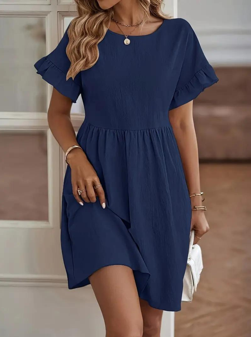 WW | Lässiges Hemd Mini Kleid