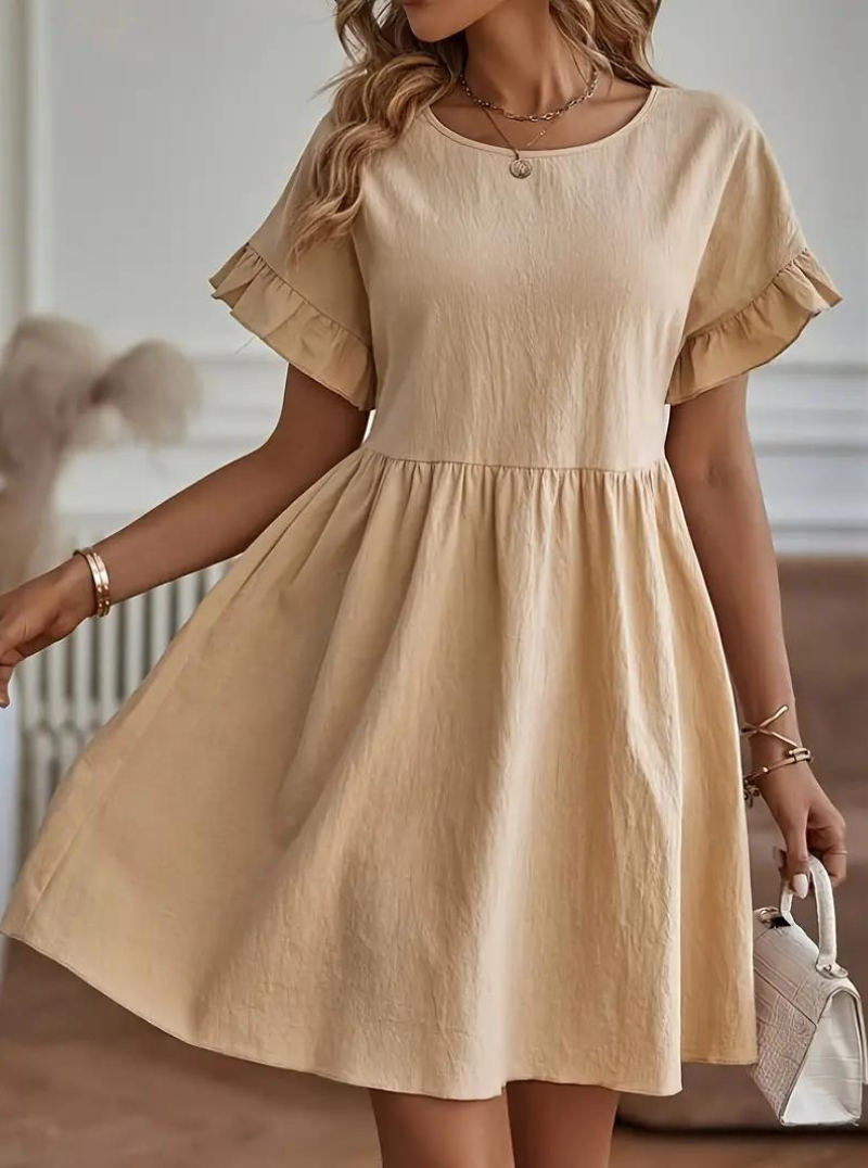 WW | Lässiges Hemd Mini Kleid