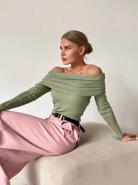 W&W - Off-the-Shoulder Sweater