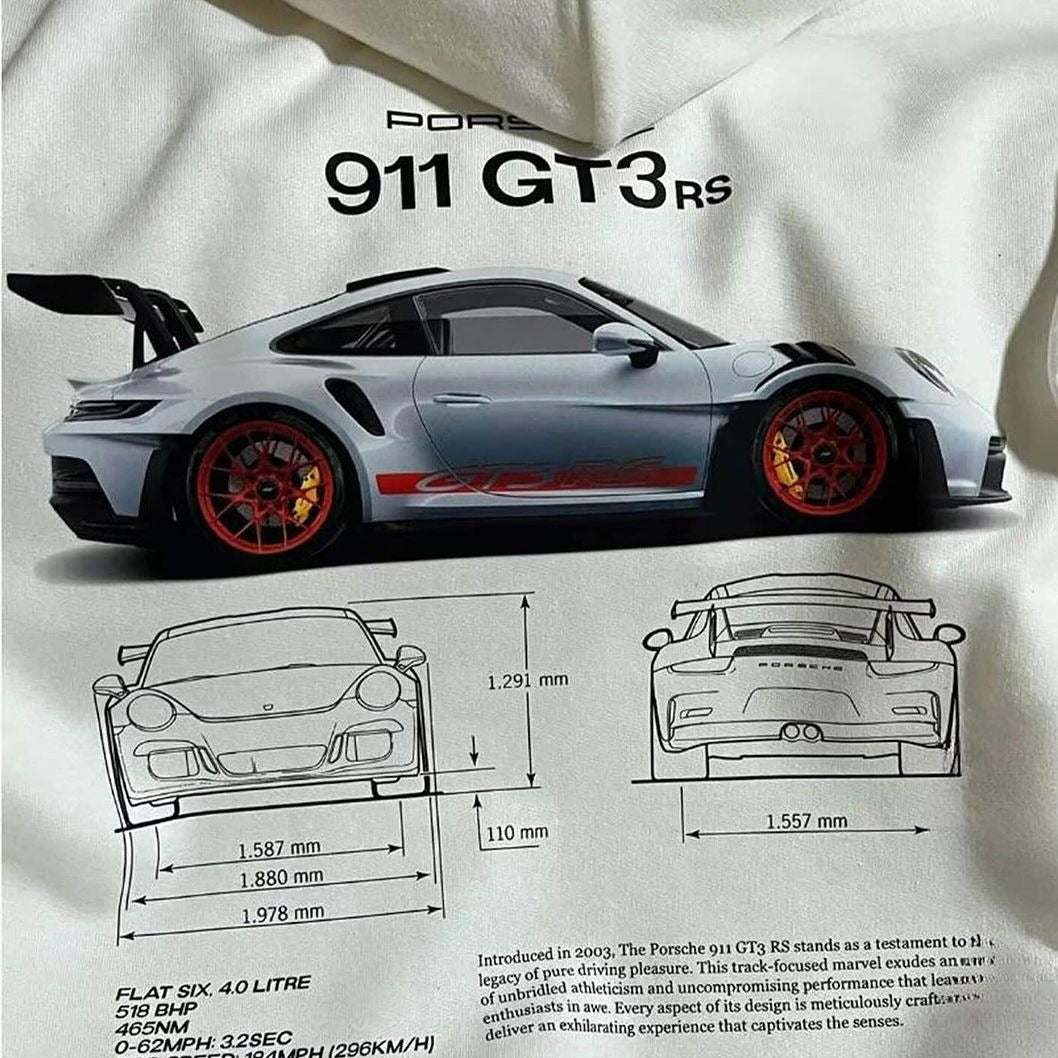 WW | Autoprint Übergröße Shirts Herrenbekleidung