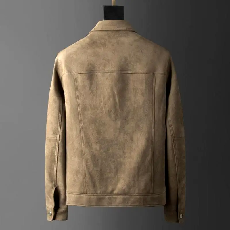 WW | Men's Suede Denim Jacket, Stylish & Timeless