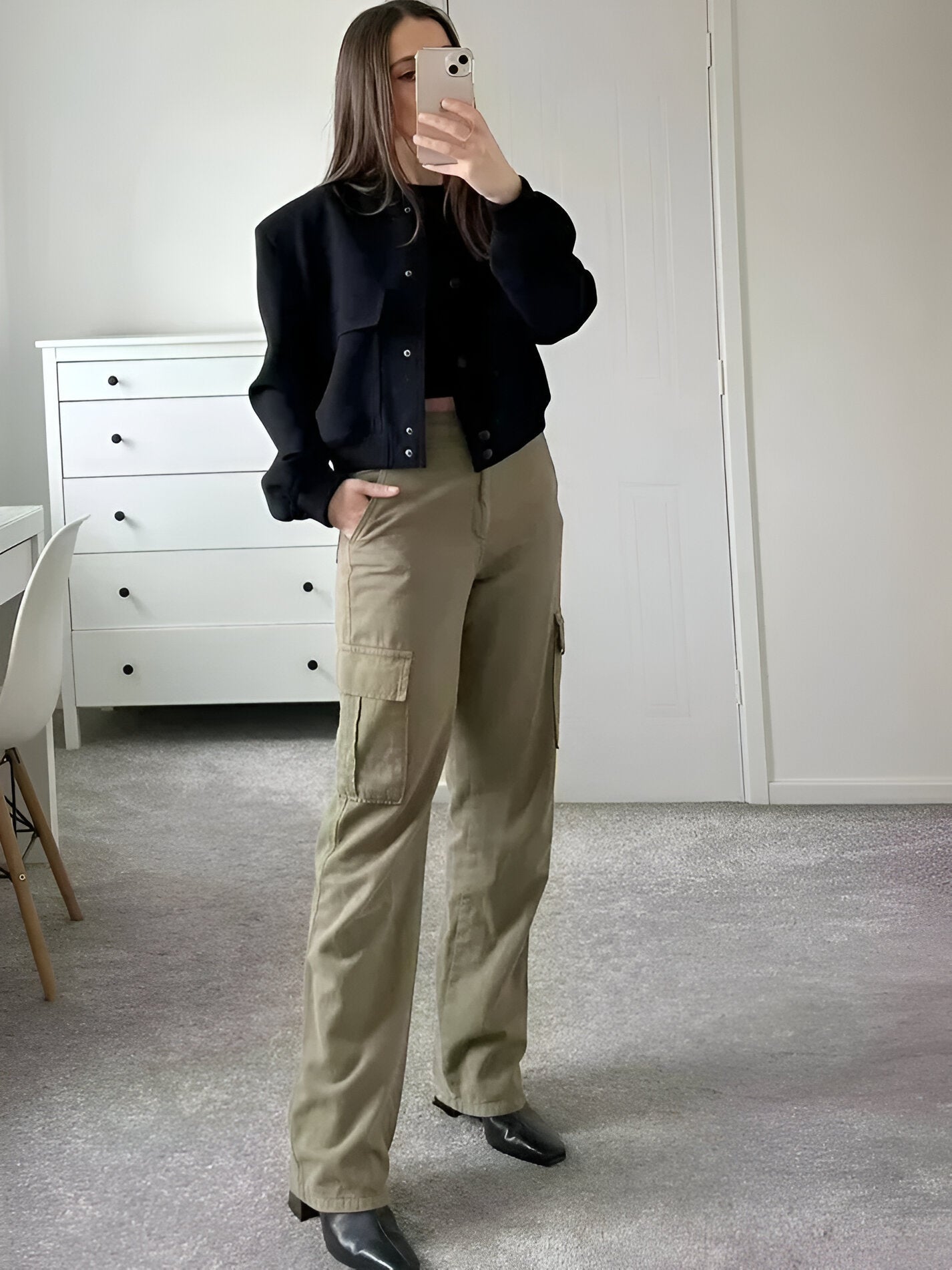 WW | Tweed Jacket with Front Pockets