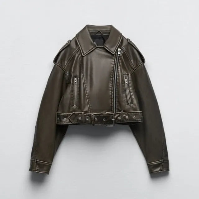 WW | Women's Short Biker Jacket