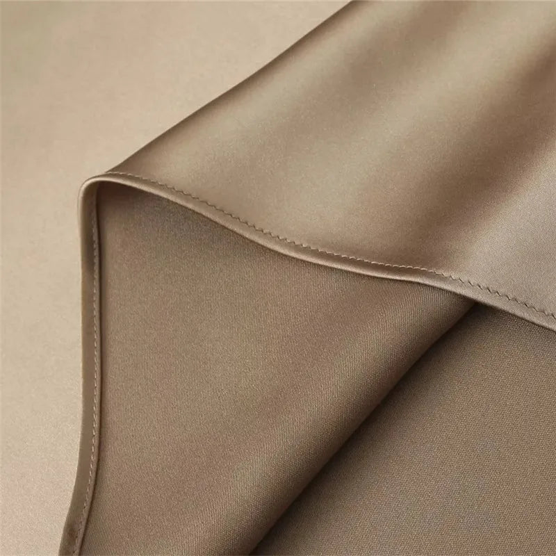 WW | Elegante Satin-Midikleid